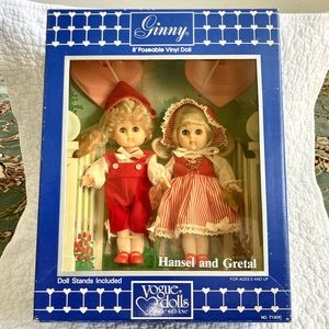 Nwt Vintage Hansel & Gretal Ginny dolls